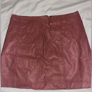 Free people vegan skirt